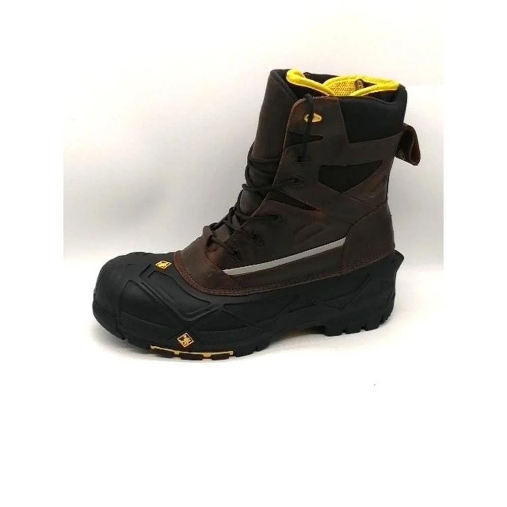 Terra Boots Mens Crossbow XS Brown 13 Composite Toe Work Shoe Leather 915507 NEW